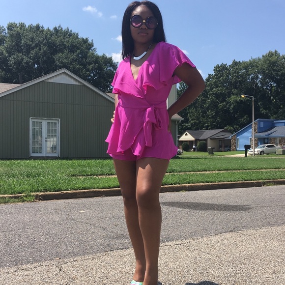 Linen Romper - Picture 6 of 8